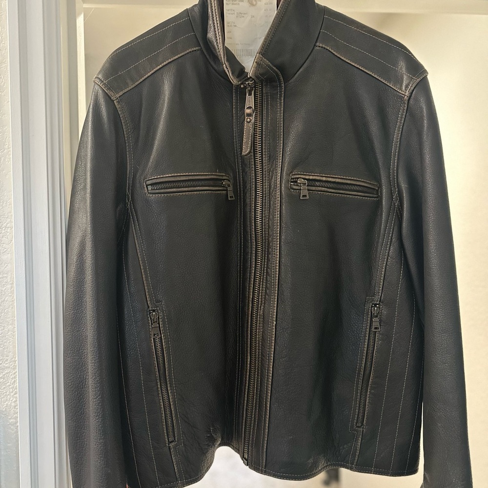 Marc Andrew New York Men’s Leather Jacket - L